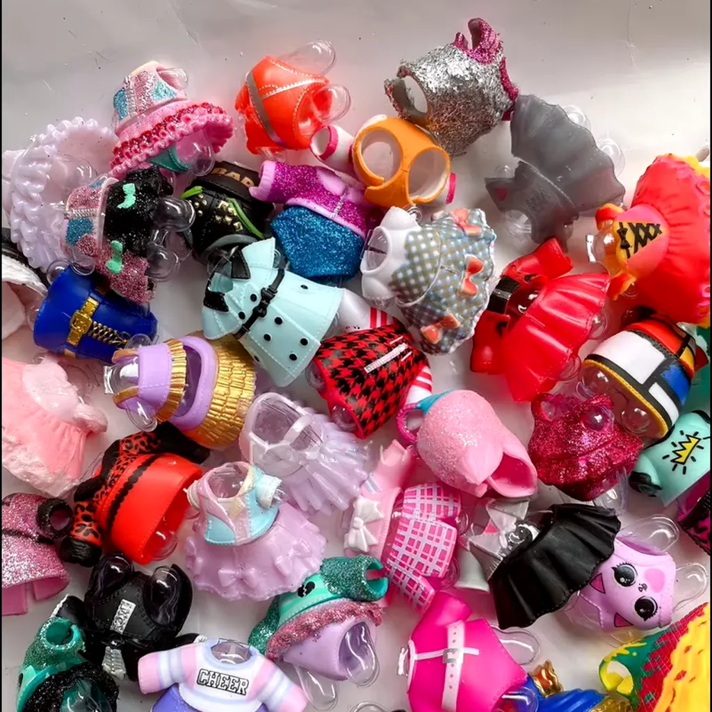 3 Pcs / Lot Genuine Originate Surprise Dolls Clothes For Toys LOLS Dolls Figure Toys Accessories Dolls Toy Gift For Girls