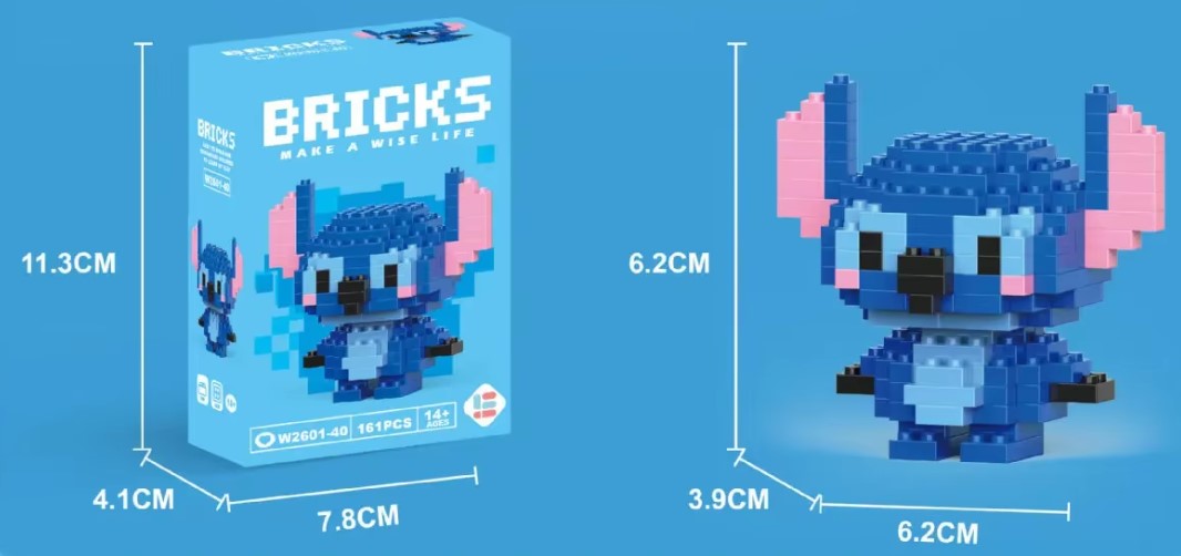 Description Picture 9 of itemCartoon Character Building Blocks