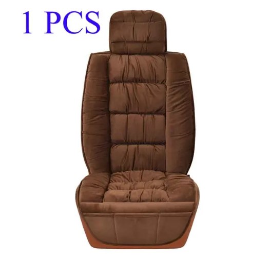 Plush Comfort Car Seat Cover - Winter Warm Faux Fur Mat