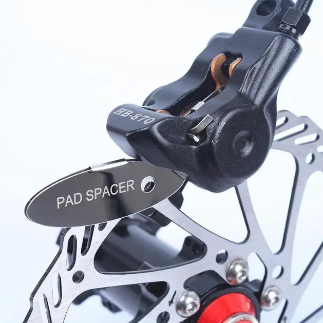 MTB Disc Brake Pads Adjusting Tool - Bicycle Mounting Assistant for Rotor Alignment and Spacer Adjustment
