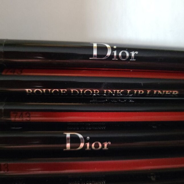 (2) Christian Iconic Brand Rouge Ink Lip Liner # 743 - 0.03 oz / 1.1 ml NEW 2 Liners