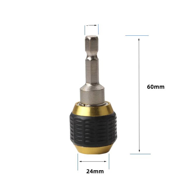 60mm Hex Handle Quick Coupling 6.35mm Change Joint for Electric Hand Drill