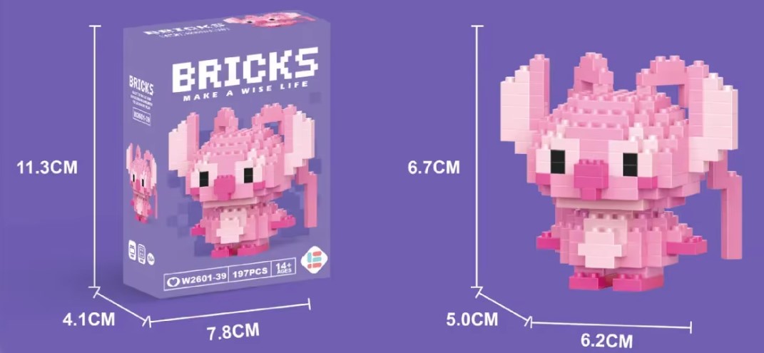 Description Picture 8 of itemCartoon Character Building Blocks