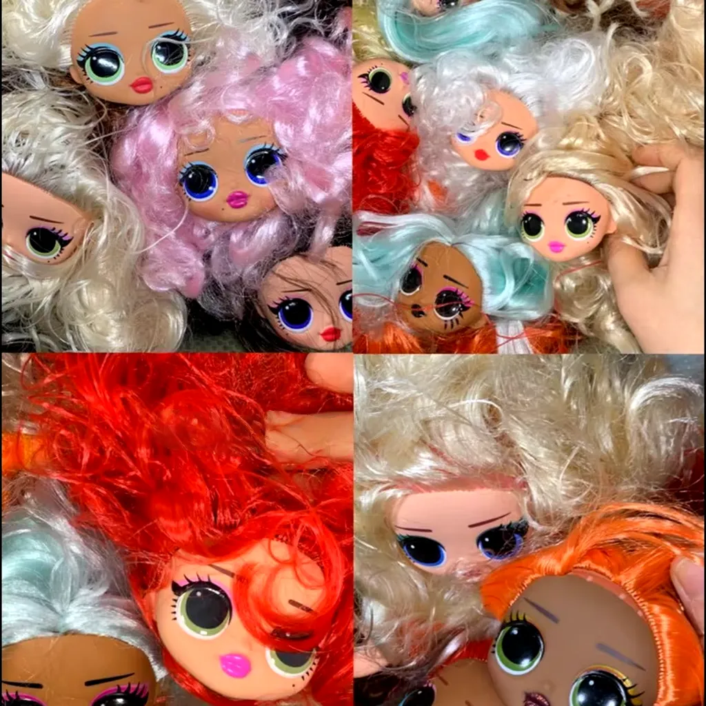 Description Picture 4 of item3 Pcs / Lot Fashion Ultra Rare Surprises Original OMG Head Big Sister LOLS Dolls DIY Body Parts Accessories Kids Playing Toys