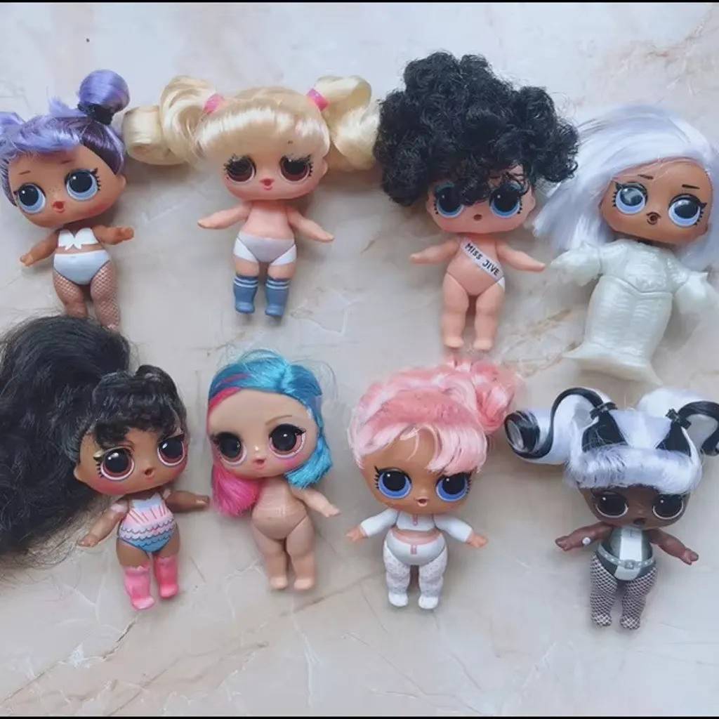 Description Picture 3 of item1 Pcs 8 Cm LOLS Collectible Girl DIY Toy Doll Surprises Set Includes Clothes, Shoes and Accessories Children's Birthday Gift