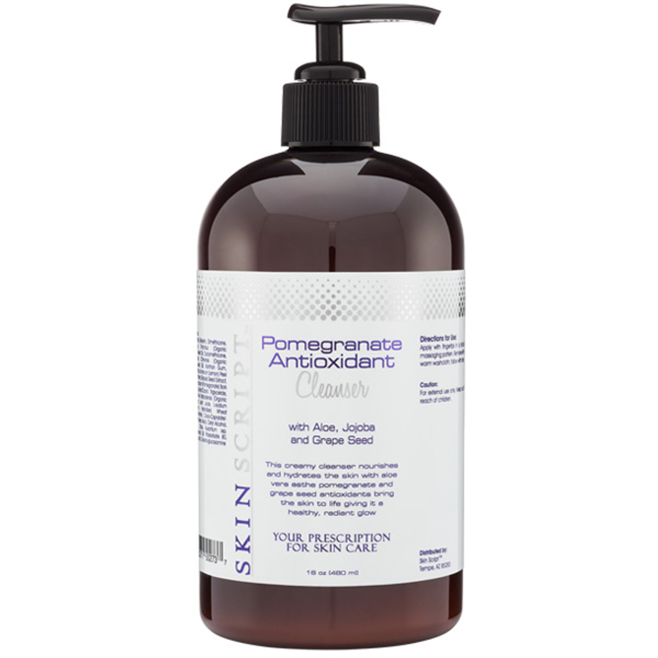 Skin Script Pomegranate Antioxidant Creamy Cleanser