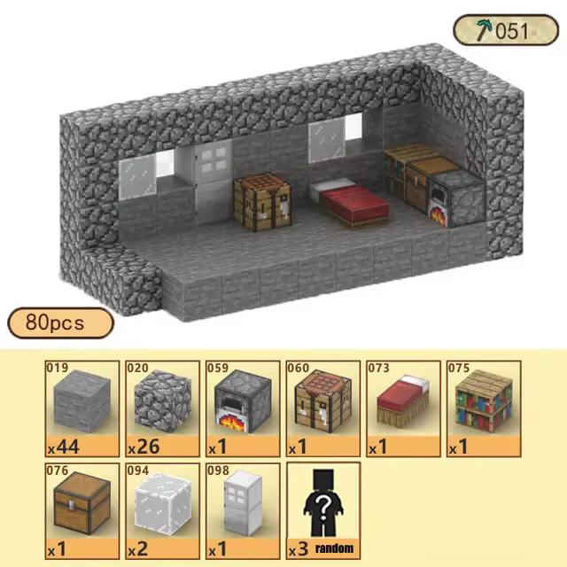 T051-80PCS-20mm