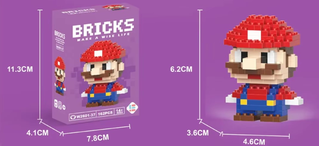 Description Picture 7 of itemCartoon Character Building Blocks