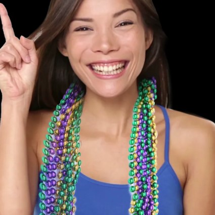 33" Mardi Gras Beads