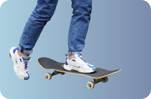 Roller Skates, Skateboards & Scooters