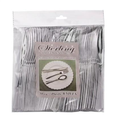 Fabulous Fake Plastic Knives (Per 50 pack)