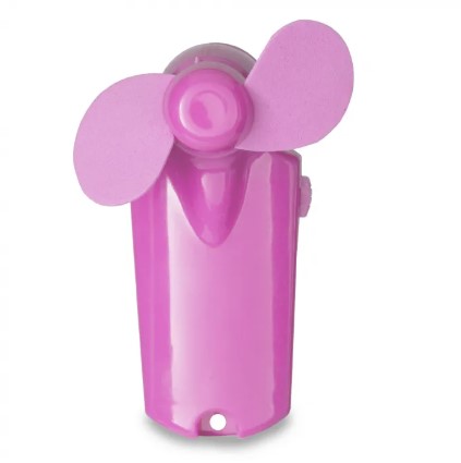 Pink Handheld 3 3/4" Mini Fan