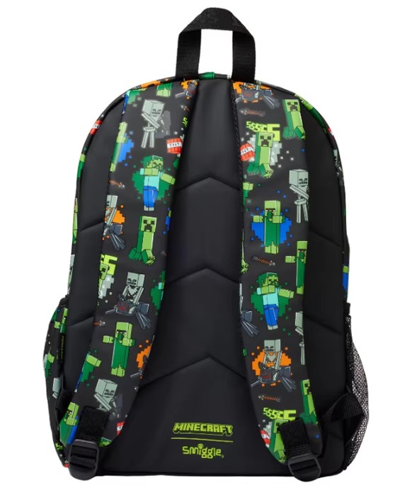 Description Picture 5 of itemSmiggle Minecraft School Bag Student Stationery Pencil Case Lunch Bag Wallet Handcart Australian Backpack Water Cup Student Gift