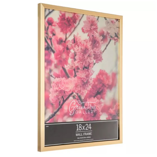 Gold Block Wall Frame