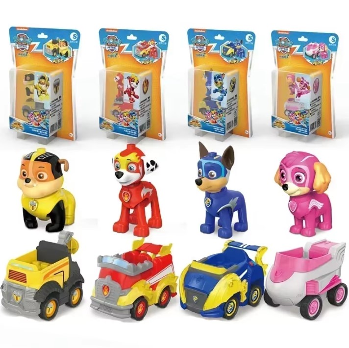 Description Picture 7 of itemPaw Patrol Character Figures with Vehicles - Toy Set for Kids