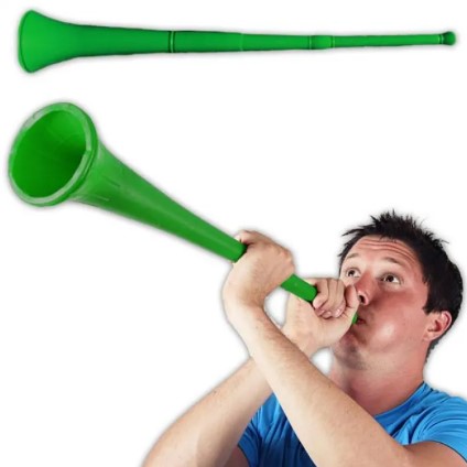 Green 28" Stadium Horn