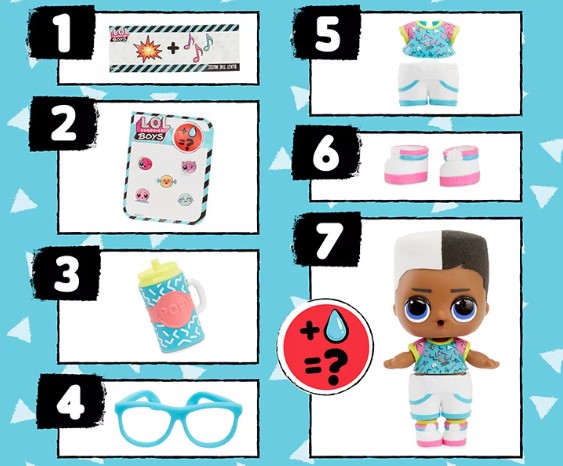 Description Picture 3 of itemOriginal LOL Surprise Boys Dolls