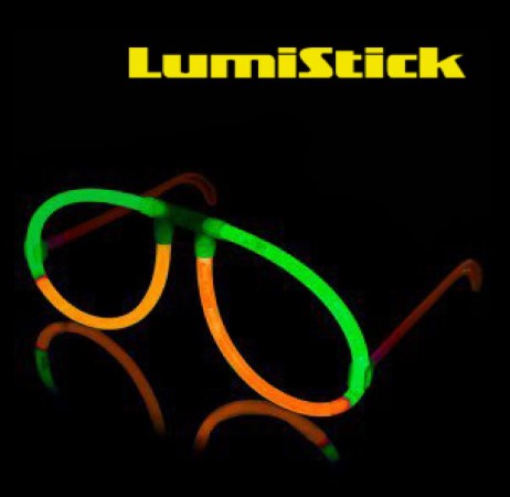 Glow Eyeglasses - Aviator - Bi Orange/Green