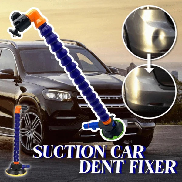 Flexible Suction Car Dent Fixer - No-Paint Damage Hand Tool with Air Pump for Dent Repair