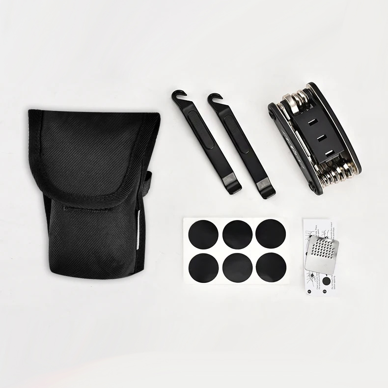 Sahoo 21047 16-in-1 Multi-Function Bike Repair Tool Kit with Saddle Bag