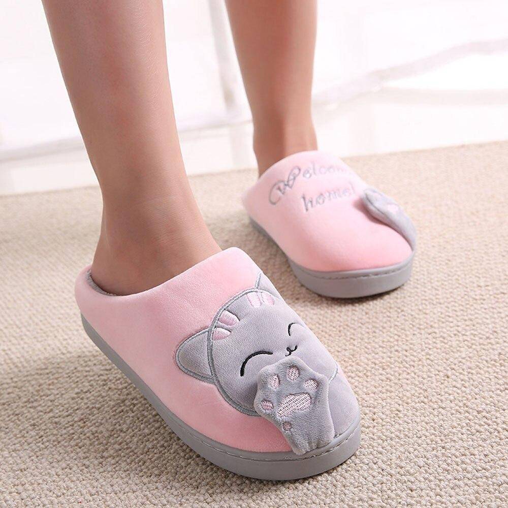 Cute Cat Slippers