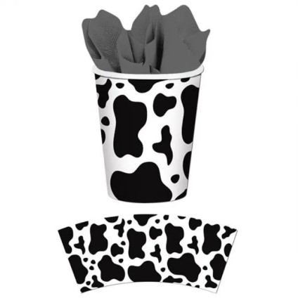 Cow Print 9 Oz Cups