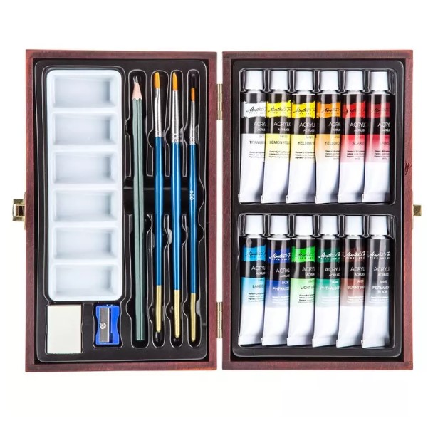 Acrylic Paint Set - 20 Pieces