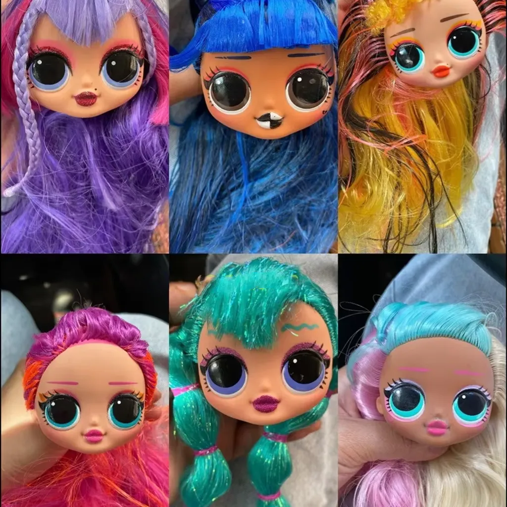 Description Picture 3 of item3 Pcs / Lot Fashion Ultra Rare Surprises Original OMG Head Big Sister LOLS Dolls DIY Body Parts Accessories Kids Playing Toys
