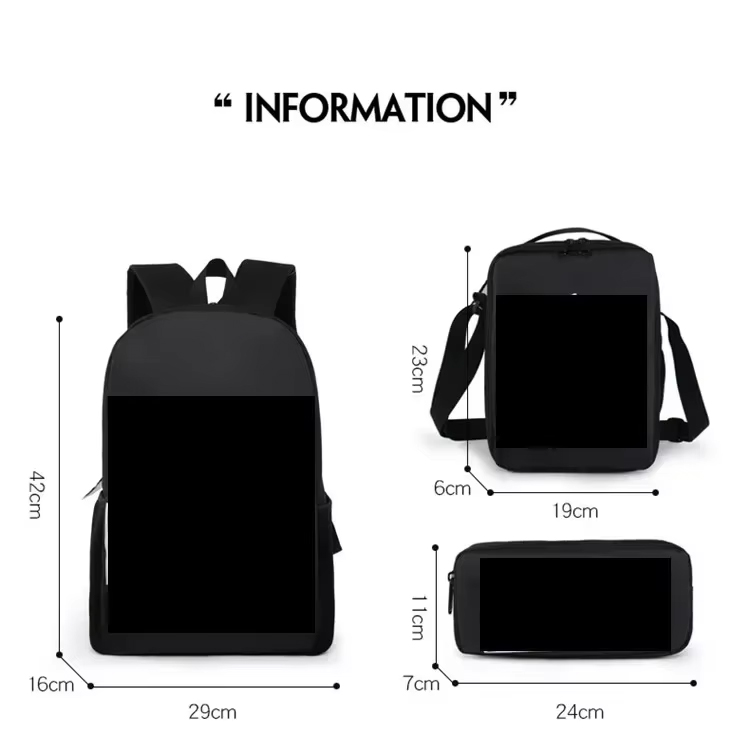 Description Picture 6 of itemMicrosofted Minecraft Schoolbag Primary School Student Backpack Children's Schoolbag Large Capacity Anime Cartoon Backpack