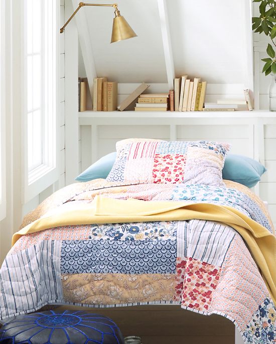 Camille Hand-Quilted Cotton Quilt - King/Cal. King - Multi