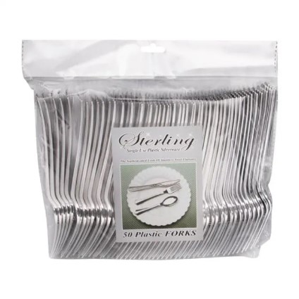 Fabulous Fake Plastic Forks (Per 50 Pack)