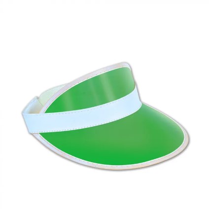 Clear Green Visor