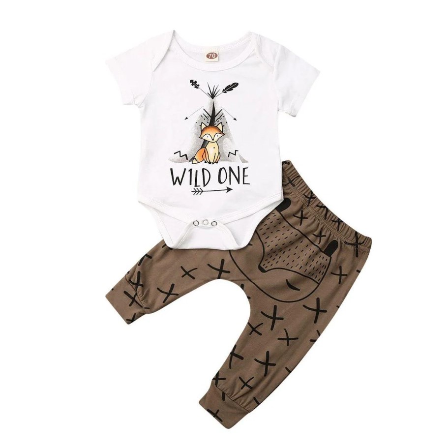 Wild One Fox Set - 12-18 M