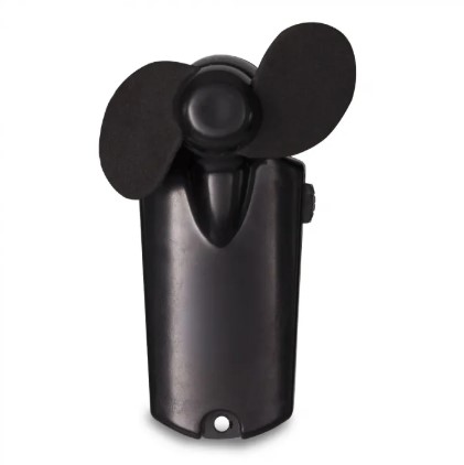 Black Handheld Mini 3 3/4" Fan
